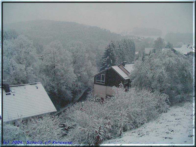 Schnee - Anfang November