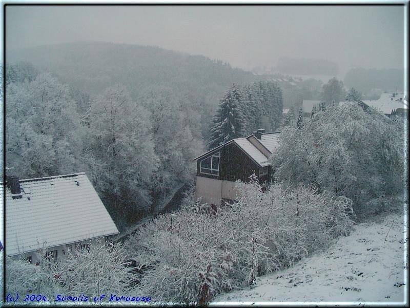 Schnee - Anfang November