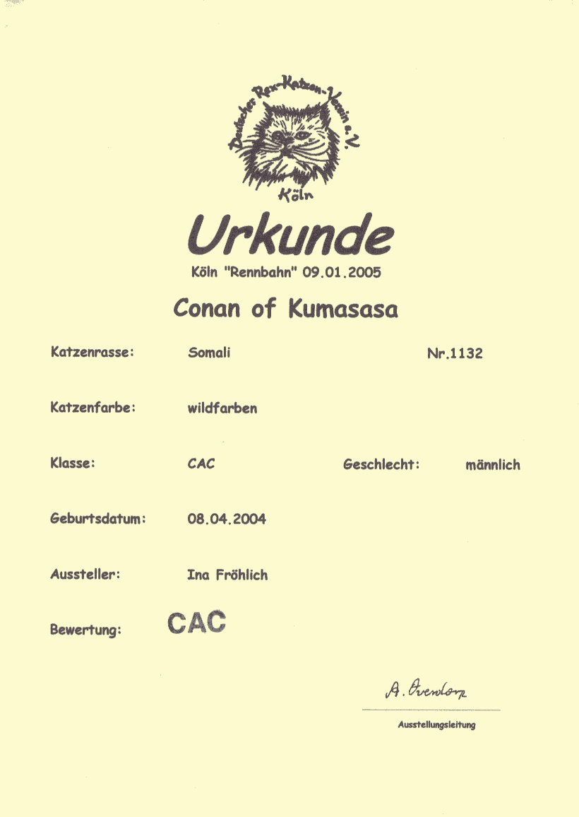 Urkunde