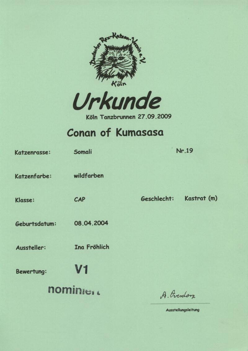 Urkunde