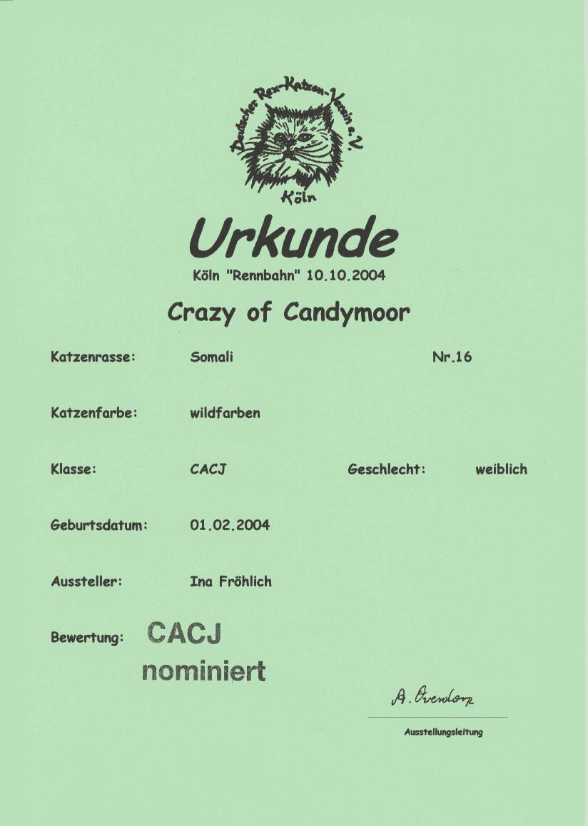 Urkunde