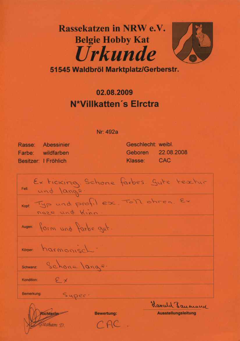 Urkunde