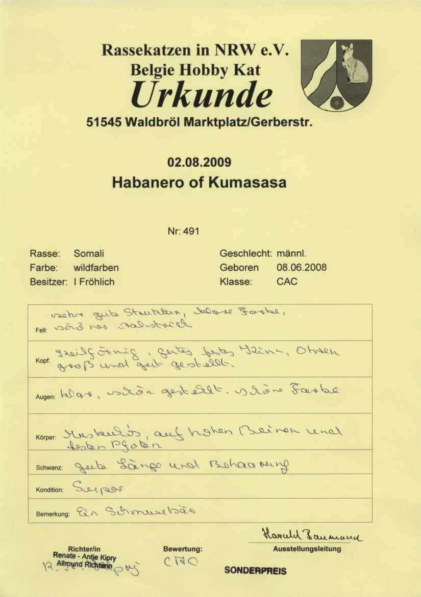 Urkunde