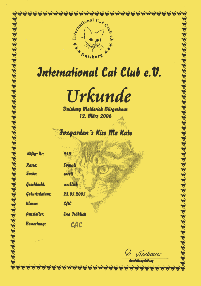 Urkunde