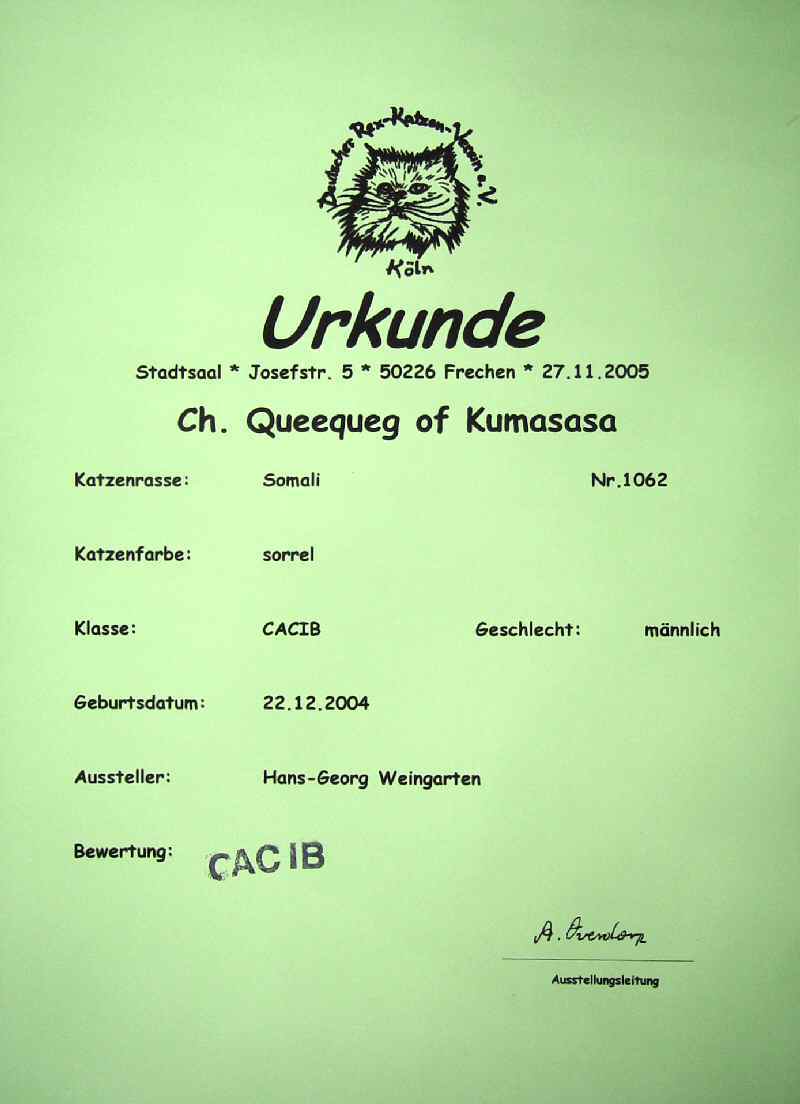 Urkunde