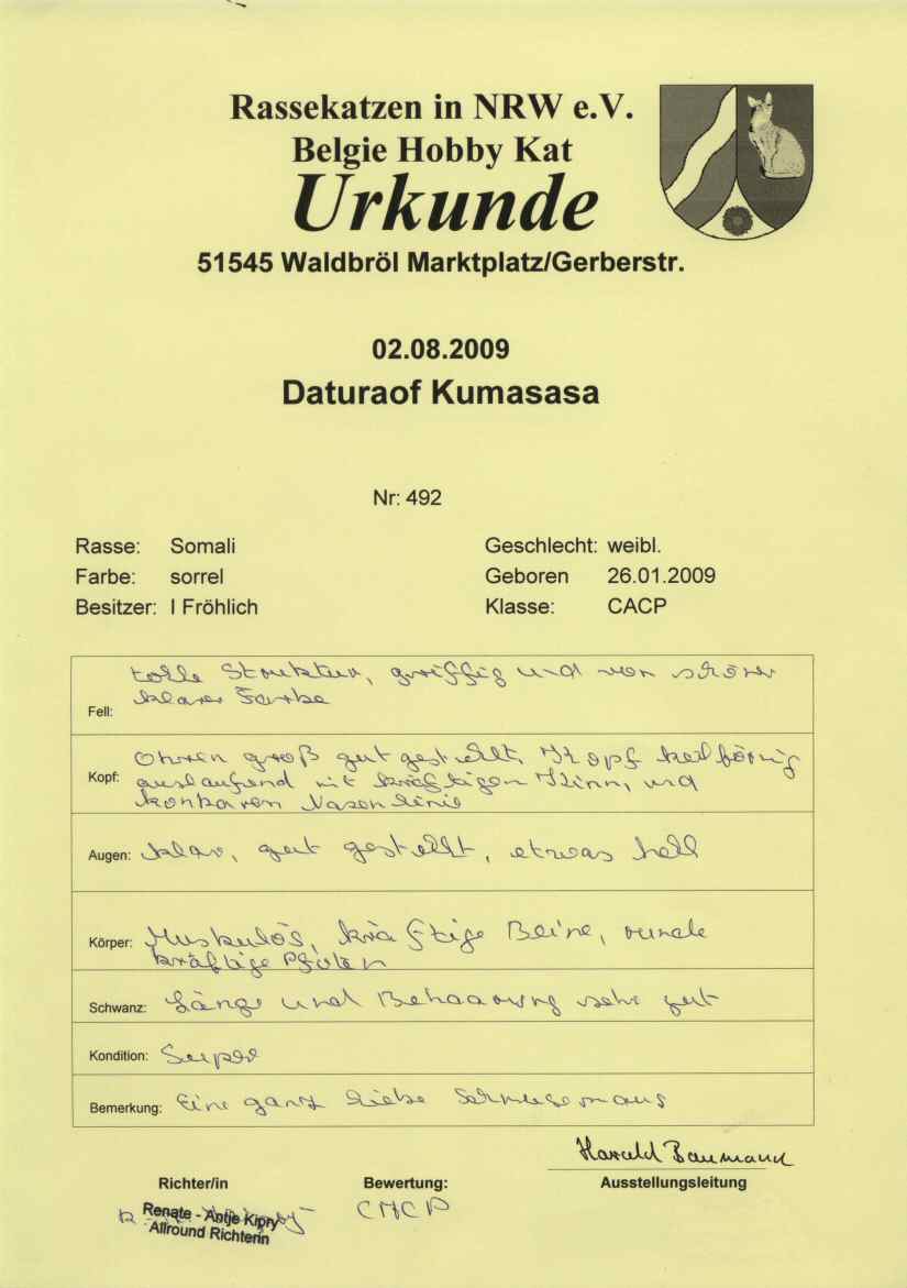 Urkunde