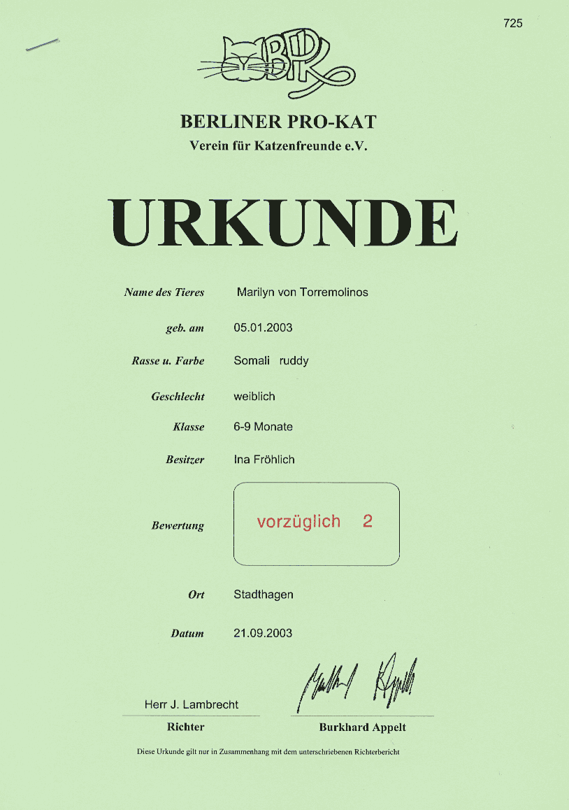 Urkunde