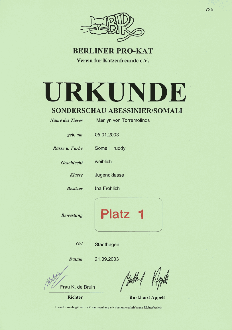 Urkunde